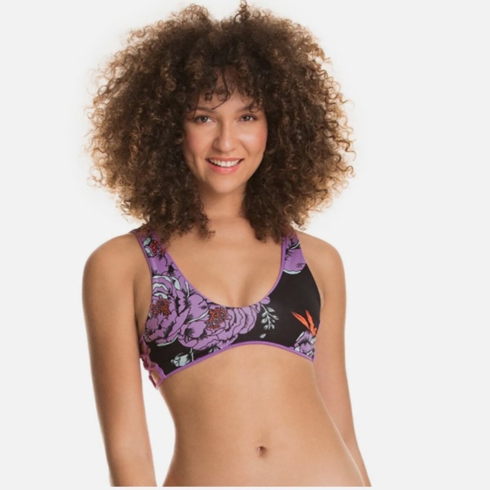 Maaji Lavender Floral Bikini Set